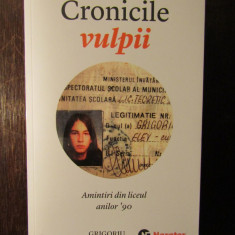 Cronicile vulpii - Amintiri din liceul anilor 90 - Paul Slayer Grigori