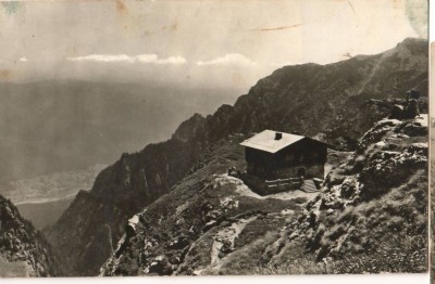 CPI B 10498 CARTE POSTALA - MUNTII BUCEGI. CABANA &amp;quot;CARAIMAN&amp;quot; foto