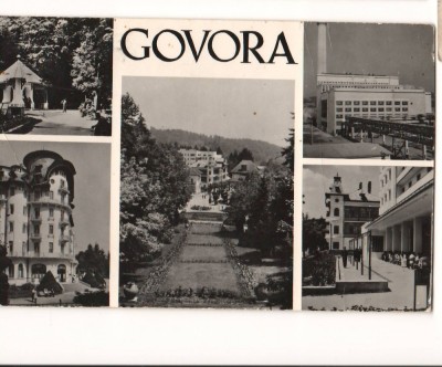 CPI B 10492 CARTE POSTALA - GOVORA, MOZAIC, RPR foto