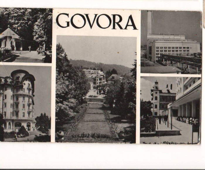CPI B 10492 CARTE POSTALA - GOVORA, MOZAIC, RPR