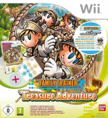 Family Trainer Treasure Adventure Standalone Game Nintendo Wii foto