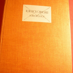 I.L.Caragiale - Scrisori si Acte -vol.intocmit de S.Cioculescu -Ed. 1963 Ed.pt.L
