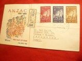 FDC -50 Ani ANZAC 1965 Australia , Recomandata