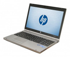 Laptop HP EliteBook 8570p, Intel Core i5 Gen 3 3320M 2.6 GHz, 4 GB DDR3, 128 GB SSD NOU, DVD-ROM, WI-FI, WebCam, Tastatura QWERTY UK RF, Display 15. foto