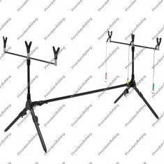 Rod Pod Premium Line Otelit echipat cu 3 Swingere si Husa de Transport Inclusa foto