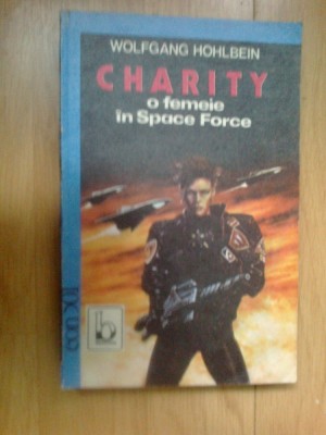 n5 Charity O Femeie In Space Force - Wolfgang Holbein foto