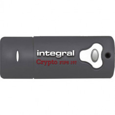 Memorie USB Integral Crypto 16GB USB 3.0 Grey foto