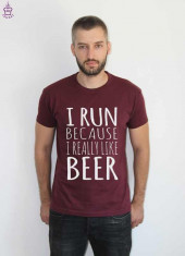 Tricou personalizat I Really Like Beer foto