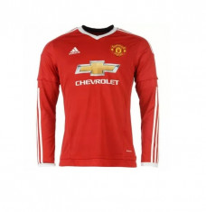 Bluza Maneca Lunga Oficial Manchester United Adidas COD: AC1416- Produs original foto