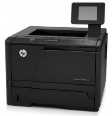 Imprimanta LaserJet monocrom A4 HP M401D, 33 pagini/minut, 50.000 pagini lunar, 1200 x 1200 DPI, Duplex, Network, 1 x USB, Cartus Toner Inclus foto