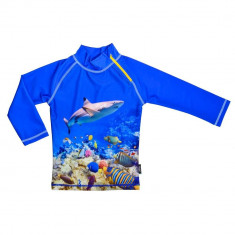 Tricou de baie Coral Reef marimea 122- 128 protectie UV Swimpy foto