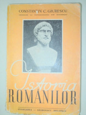 ISTORIA ROMANILOR-CONSTANTIN C. GIURESCU foto