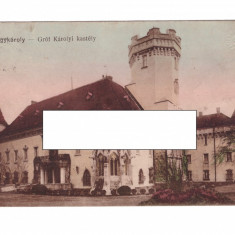 CP Carei - Castelul, 1910-18, circulata