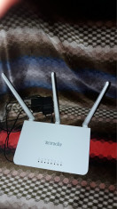 Router wireless Tenda F3, N 300Mbps, 3 antene fixe foto