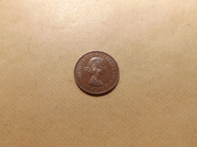 Marea Britanie / Regatul Unit Half Penny 1964 foto