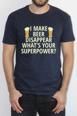 Tricou personalizat Beer Disappear, la bere ! foto