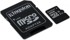 Card De Memorie Clasa 10 Kingston Micro SDHC 16 GB foto