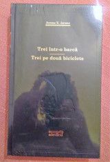 Trei intr-o barca.Trei pe doua biciclete. Bibl. Adevarul nr 42 - Jerome k Jerome foto