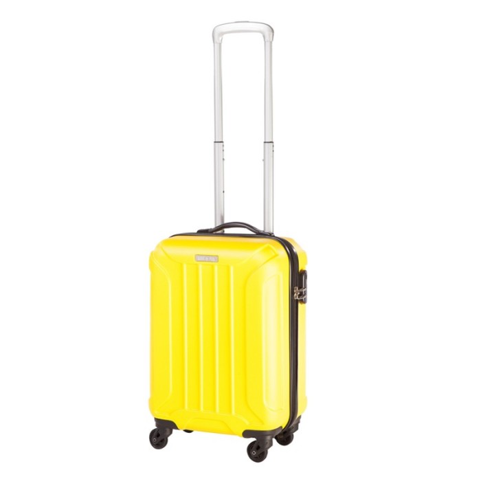 Troler Capri Lamonza New, 55 cm, Galben Troler Capri Lamonza New, 55 cm, Galben