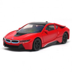 Masinuta BMW I8 Hybrid 2015, Scara 1:43 Rosu foto