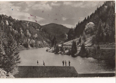 CPI B 10488 CARTE POSTALA - PEISAJ DE LA LACUL ROSU, RPR foto