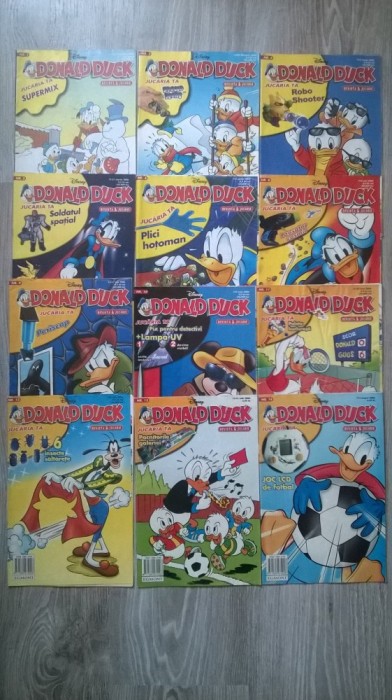 LOT DE 12 REVISTE DONALD DUCK DIN 2006 IN LB.ROMANA-REDUCERE foto mare LOT DE 12 REVISTE DONALD DUCK DIN 2006 IN LB.ROMANA-REDUCERE foto mare
