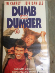 DUMB AND DUMBER - FILM CASETA VHS ORIGINALA foto