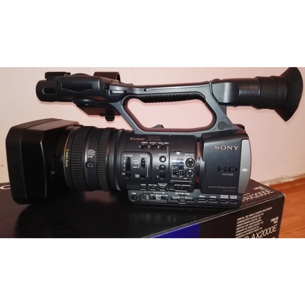 Sony Ax 2000 Camera Profesionala Noua 5900 Lei Arhiva Okazii Ro