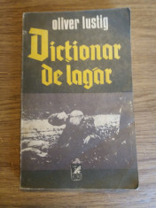 Dictionar de lagar de Oliver Lustig foto