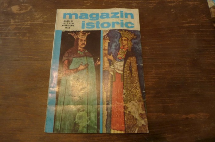 Revista magazin istoric anul III nr.2 februarie 1969 foto mare Revista magazin istoric anul III nr.2 februarie 1969 foto mare