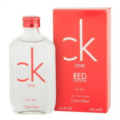 Calvin Klein CK One Red Eau de Toilette pentru femei 100ml foto