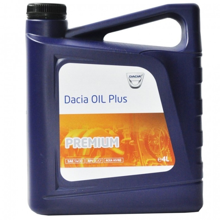 Ulei motor Dacia Oil Plus Premium 5W-30 4L foto mare Ulei motor Dacia Oil Plus Premium 5W-30 4L foto mare