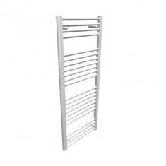 Radiator de baie Zehnder Aura 120x50cm alb design drept EXPUS foto