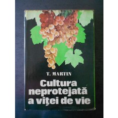 T. Martin - Cultura neprotejata a vitei de vie (1978, editie cartonata)