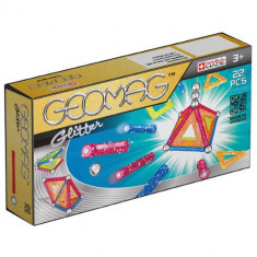 Set constructie magnetic Geomag Glitter 22 foto