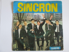 Vinil 7&amp;#039;&amp;#039; Formatia Sincron 1967 in stare buna foto