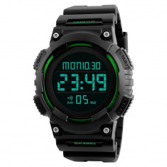 CEAS BARBATESC SKMEI MULTIFUNCTION BLACK-GREEN foto