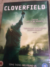 CLOVERFIELD - FILM DVD ORIGINAL foto