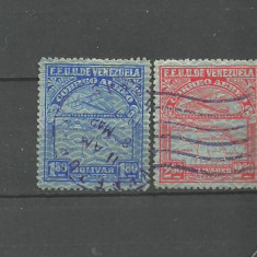 VENEZUELA - POSTA AERIANA AVIOANE DEASUPRA AMERICII, timbre stampilate, PT7