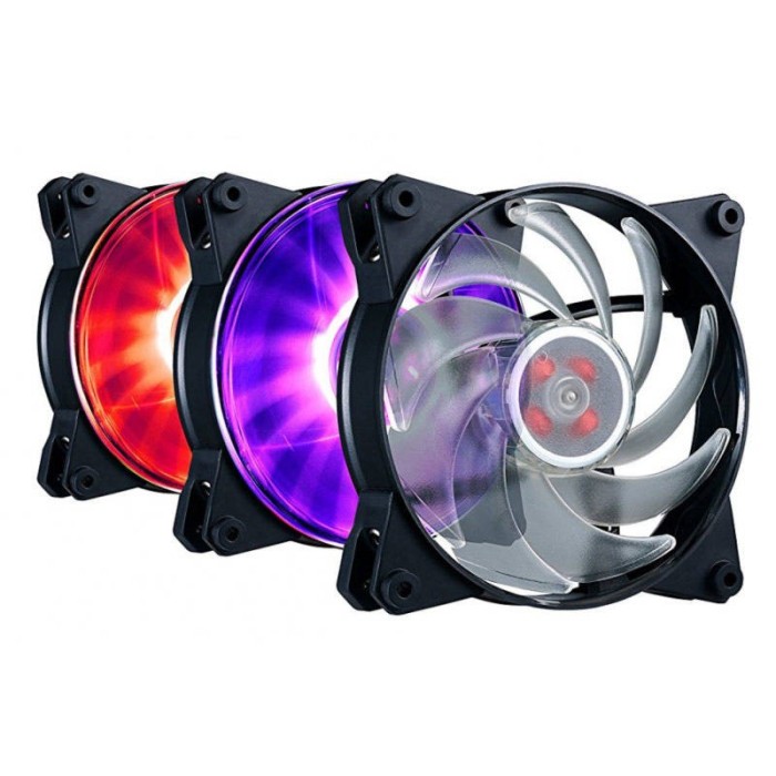 Ventilator pentru carcasa Cooler Master MasterFan Pro 120 AB RGB Pack foto mare Ventilator pentru carcasa Cooler Master MasterFan Pro 120 AB RGB Pack foto mare