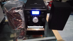 Combina muzicala sistem audio cu cd,mp3,usb,radio si caseta,noua foto