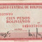 Bolivia 100 Pesos 1962