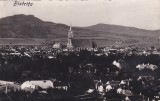 BISTRITA VEDERE GENERALA,1938,ROMANIA., Circulata, Fotografie