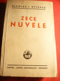 N.I.Ottescu - Zece Nuvele - Prima Ed. 1940 -Cartea Romaneasca ,220 pag
