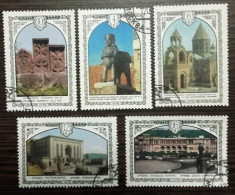 RUSIA 1978 - MONUMENTE ISTORICE DIN ARMENIA, serie stampilata, DB13 foto