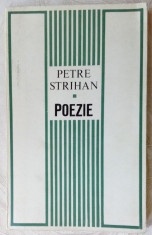 PETRE STRIHAN-POEZIE &amp;#039;68/strofa-dedicatie scrisa de mana+autograf pt NICOLAE LIU foto