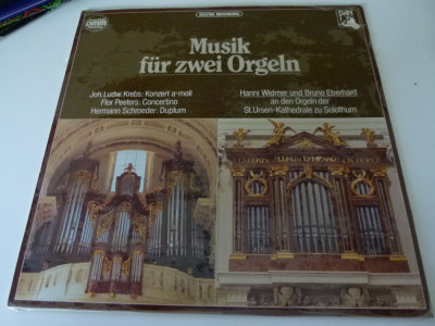 Krebs, Peters-muzica pt. doua orgi - vinyl foto