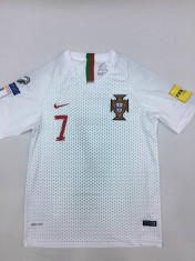 TRICOU PORTUGALIA,7 RONALDO,MODEL WORLD CUP 2018 foto