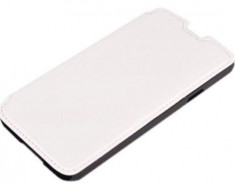 Husa Book Cover Tellur TLL111682 pentru Samsung Galaxy S4 (Alb) foto