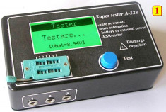 Super Tester-Aparat masura condensatoare,bobine,tranzistoare,etc-ESR foto